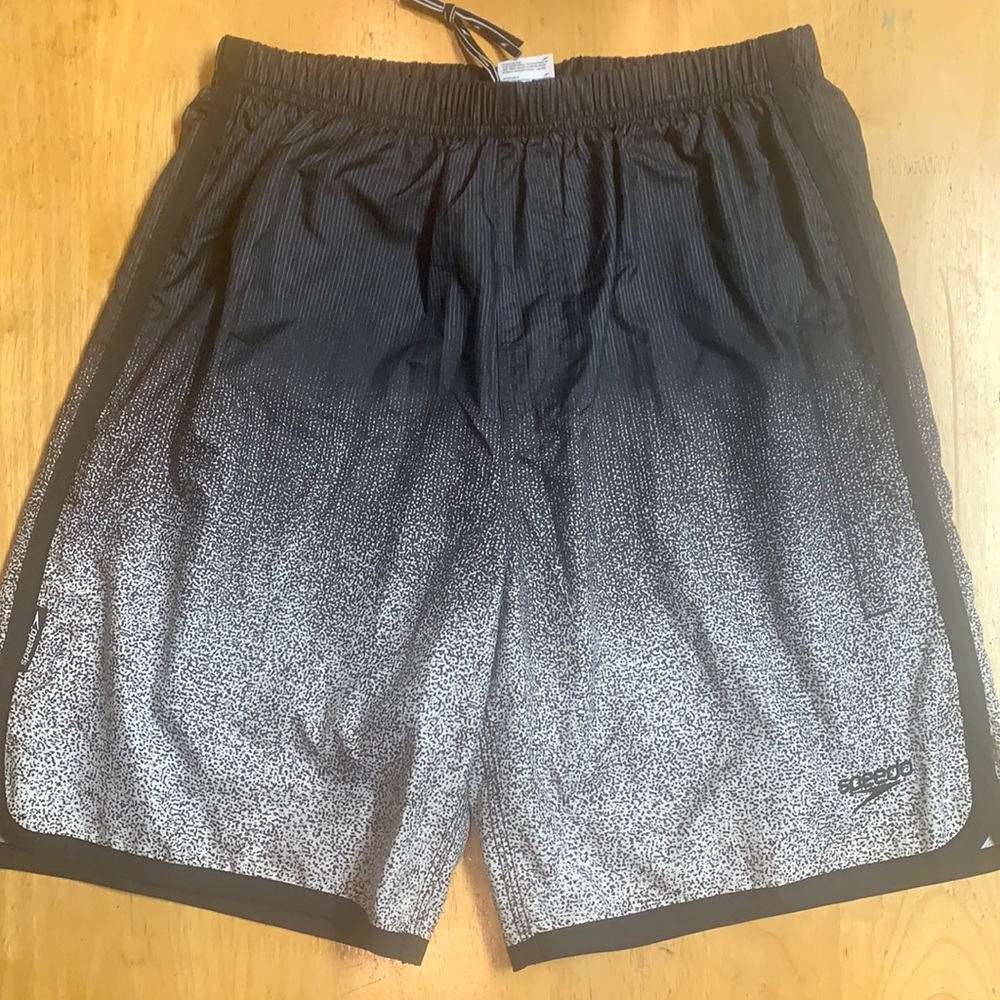 Speedo S swim trunks with short liner BNWOT
